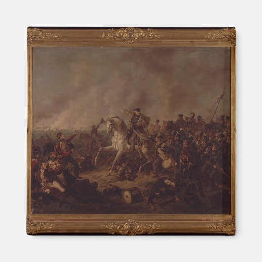 De strijd om Waterloo Magneet (Voorkant)