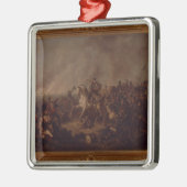 De strijd om Waterloo Metalen Ornament (Links)