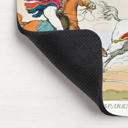 De strijd om Waterloo Muismat (Hoek)