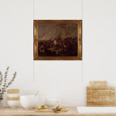 De strijd om Waterloo Poster (Keuken)