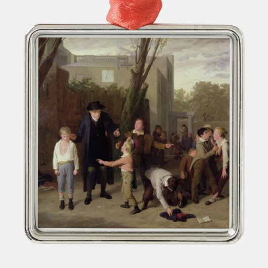 De strijd onderbroken, 1815-16 metalen ornament (Voorkant)