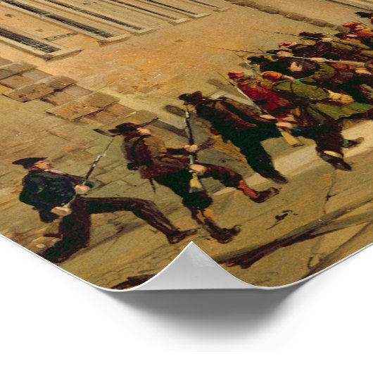 De strijd poster (Hoek)