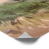 De strijd tegen Antietam - Burgeroorlog Poster (Hoek)