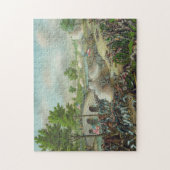 De strijd tegen Antietam Maryland Legpuzzel (Verticaal)