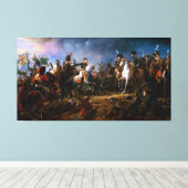 De strijd tegen Austerlitz door François Gérard Canvas Afdruk (Insitu (Houten vloer))