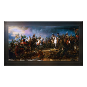 De strijd tegen Austerlitz door François Gérard Foto Afdruk