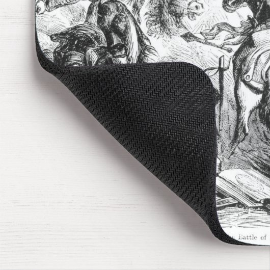 De strijd tegen Bannockburn in 1314 Muismat (Hoek)