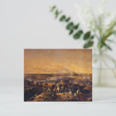 De strijd tegen Borodino door mevrouw Peter von Kaart (Staand voorkant)