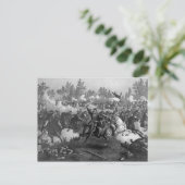 De strijd tegen Cedar Creek Briefkaart (Staand voorkant)