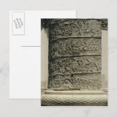 De strijd tegen Dacians, detail Trajan Briefkaart (Voorkant / Achterkant)
