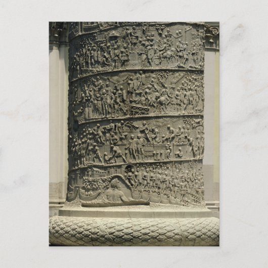 De strijd tegen Dacians, detail Trajan Briefkaart (Voorkant)