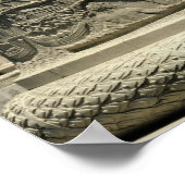 De strijd tegen Dacians, detail Trajan Poster (Hoek)