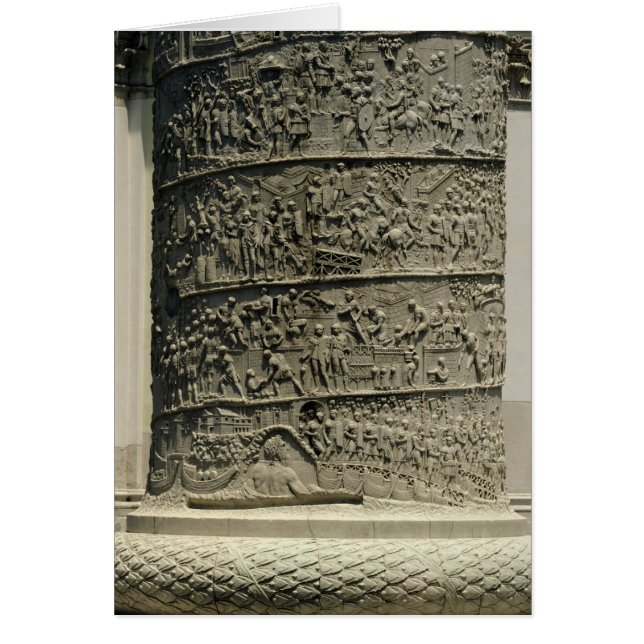 De strijd tegen Dacians, detail Trajan's (Voorkant)