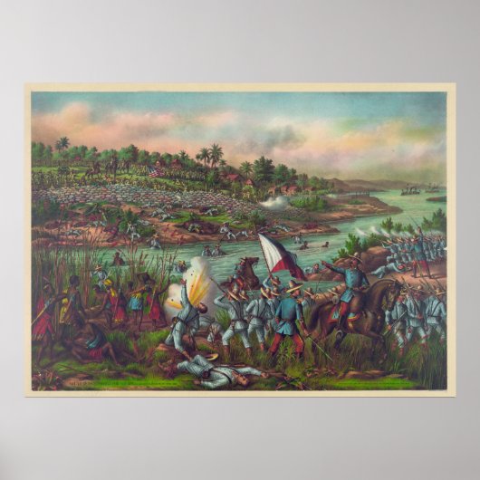 De strijd tegen de Amerikaanse oorlog in Manila Pa Poster (Voorkant)