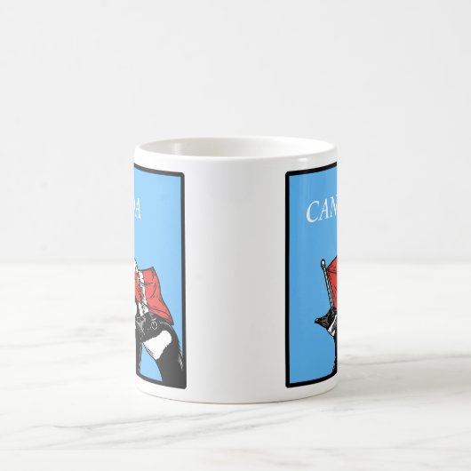 De strijd tegen de boze Canadese ganzen Patriottis Koffiemok (Center)
