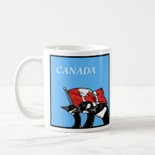 De strijd tegen de boze Canadese ganzen Patriottis Koffiemok