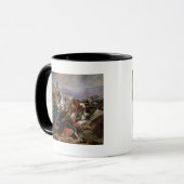 De strijd tegen de poitiers, gewonnen door Charles Mok (Voorkant links)