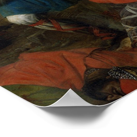 De strijd tegen de poitiers, gewonnen door Charles Poster (Hoek)