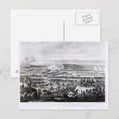 De strijd tegen het Austerlitz in Moravië Briefkaart (Voorkant / Achterkant)