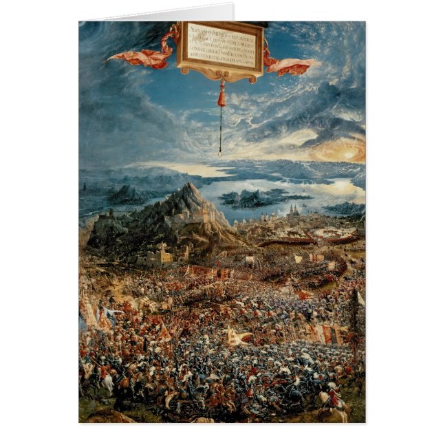 De strijd tegen Issus (Voorkant)