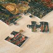 De strijd tegen Issus (fragment) van Albrecht Altd Legpuzzel (Zijkant)