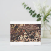 De strijd tegen San Romano door Paolo Uccello Briefkaart (Staand voorkant)