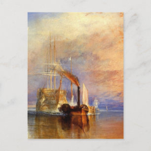 De strijd tegen Temeraire Briefkaart