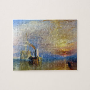 De strijd tegen Temeraire door J. M. W. Turner Legpuzzel