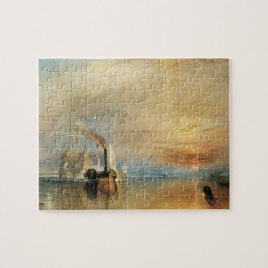 De strijd tegen Temeraire door Joseph Turner, Mari Legpuzzel (Horizontaal)