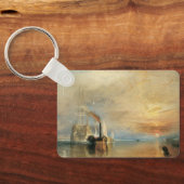 De strijd tegen Temeraire door Joseph Turner, Mari Sleutelhanger (Achterkant)