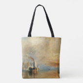 De strijd tegen Temeraire door Joseph Turner, Mari Tote Bag (Achterkant)