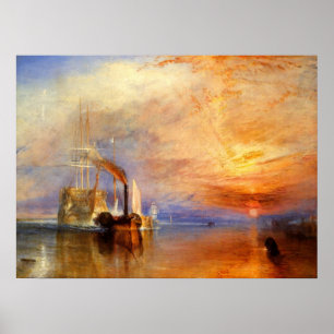 De strijd tegen Temeraire Poster