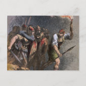 De strijd tegen Veii Briefkaart (Voorkant)