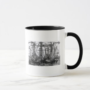 De strijd tegen Zonchio in 1499 Mok