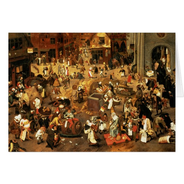 De strijd tussen Carnival en Lent (Voorkant Horizontaal)
