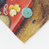 De strijd tussen Carnival en Lent, Bruegel Fleece Deken (Hoek)