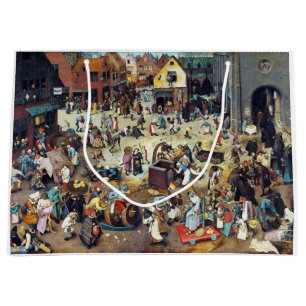 De strijd tussen Carnival en Lent, Bruegel Groot Cadeauzakje