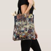 De strijd tussen Carnival en Lent, Bruegel Tote Bag (Dichtbij)