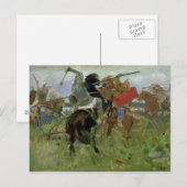 De strijd tussen de Scythianen en de Briefkaart (Voorkant / Achterkant)