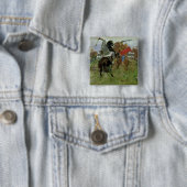 De strijd tussen de Scythianen en de Vierkante Button 5,1 Cm (In situ)
