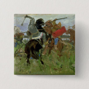 De strijd tussen de Scythianen en de Vierkante Button 5,1 Cm