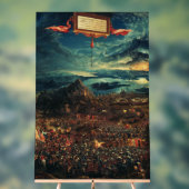 De strijd van Alexander op Issus Acryl Bord (Neutraal)