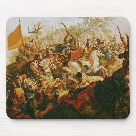 De strijd van de Granicus in 334 mei voor Christus Muismat (Voorkant)