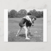 De Strijd van de kat, de vroege jaren 1900 Briefkaart (Voorkant)