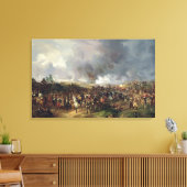 De strijd van de naties van Leipzig, 1813 Canvas Afdruk (Insitu (Woonkamer))