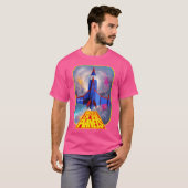 De strijd van de planeten t-shirt (Voorkant volledig)