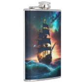 De strijd van een jacht te midden van de W Heupfles (Rechts)