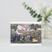 De strijd van Gettysburg, Pa. 3 quinquies. juli 18 Briefkaart (Staand voorkant)