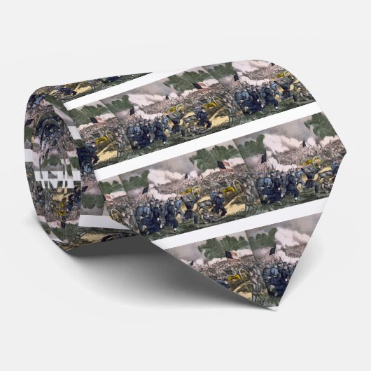 De strijd van Gettysburg, Pa. 3 quinquies. juli 18 Stropdas (Opgerold)