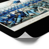 De strijd van Malvern Hill, Va. 1 juli 1862 Poster (Hoek)